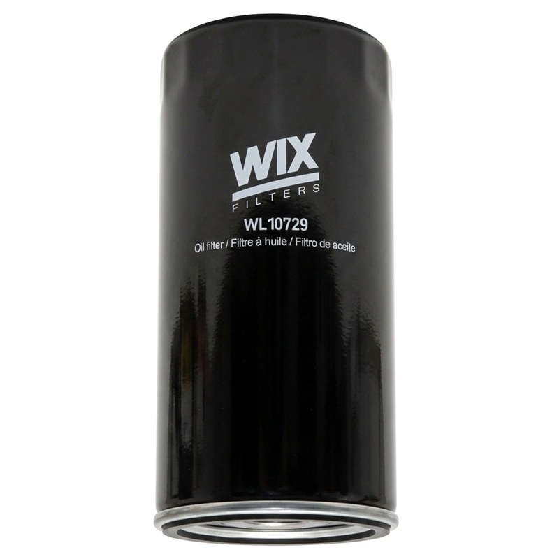 Filtro de aceite WIX WL10729 equivalente a Baldwin B7030, Donaldson P550367, Fleetguard LF3883, Partmo A408SP y Premium Filters OLP145 para motores diésel International.